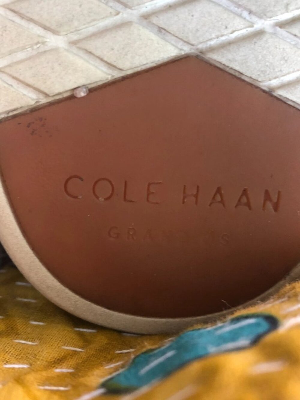 Cole Haan GrandPro Meridian Black Leather Sneakers Men 7.5 Women 8.5 Lace Up - Picture 14 of 16